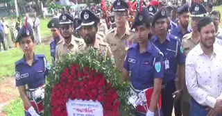 জুলাই গণঅভ্যুত্থান দিবস: মৌলভীবাজারে শহিদ বেদিতে শ্রদ্ধা নিবেদন